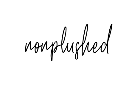 Nonplushed signature