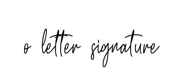 O-letter-signature signature