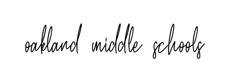 Oakland-middle-schools signature