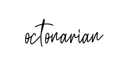 Octonarian signature