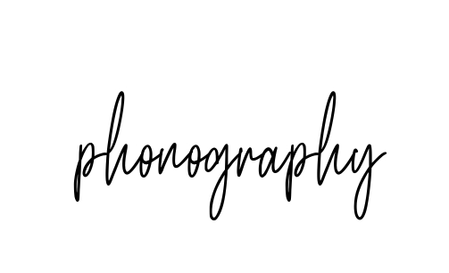 Phonography signature