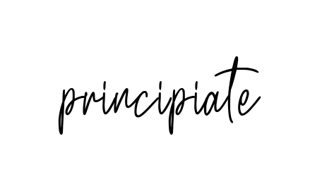 Principiate signature