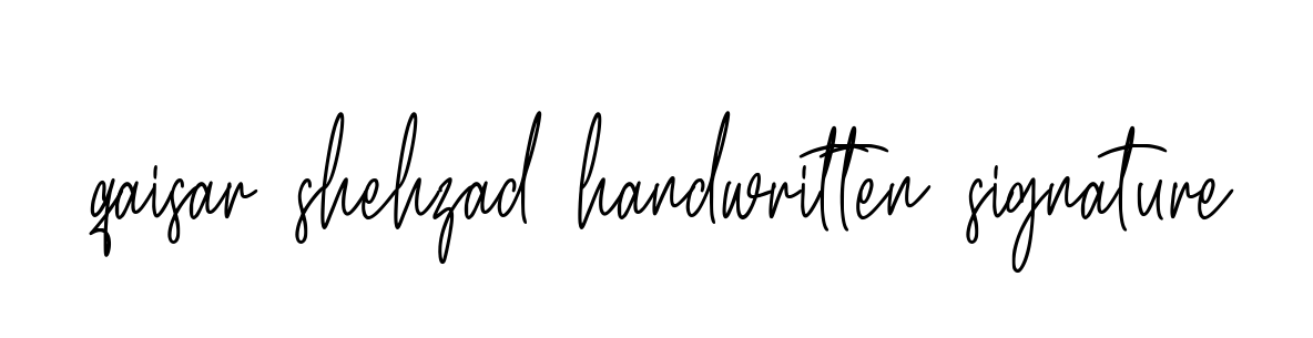 Qaisar-shehzad-handwritten-signature signature
