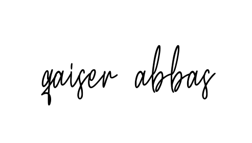 Qaiser-abbas signature