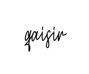 Qaisir signature