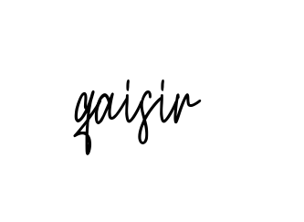 Qaisir- signature
