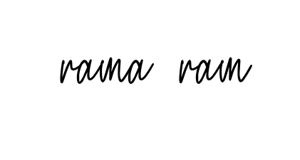 Rama-ram signature