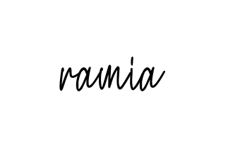 Ramia- signature