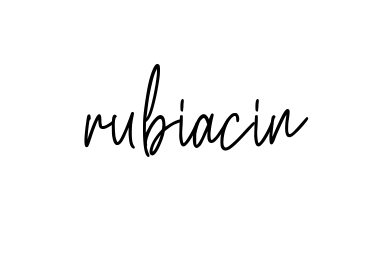 Rubiacin signature