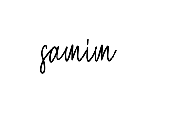 Samim- signature