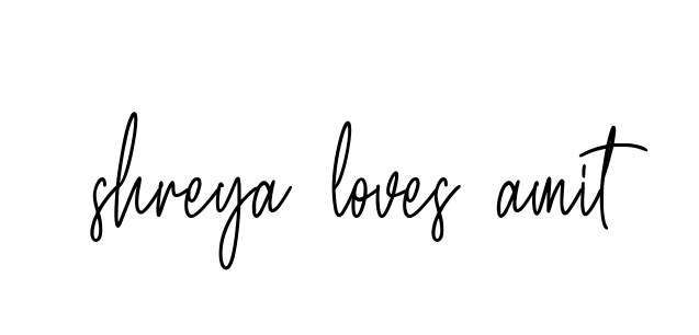 Shreya-loves-amit signature