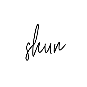 Shun signature