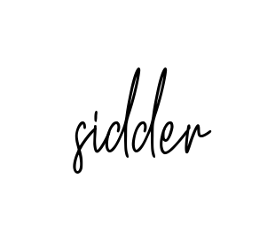 Sidder signature
