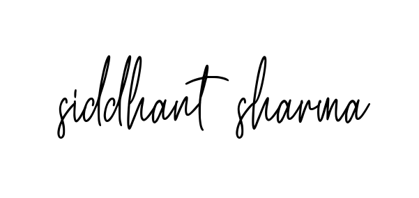 Siddhant-sharma signature
