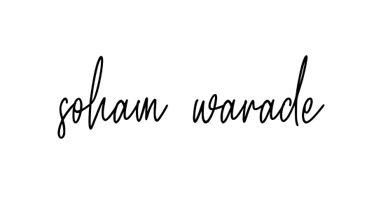 Soham-warade signature