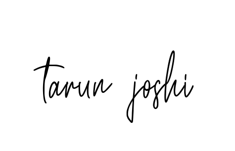 Tarun-joshi signature