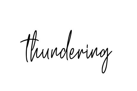 Thundering signature