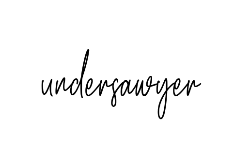Undersawyer signature