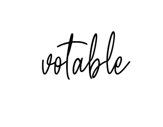 Votable signature