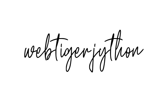 Webtigerjython signature