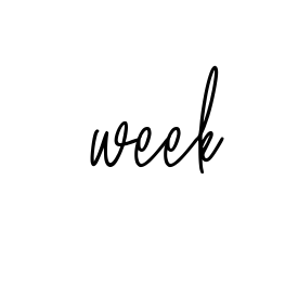 Week signature