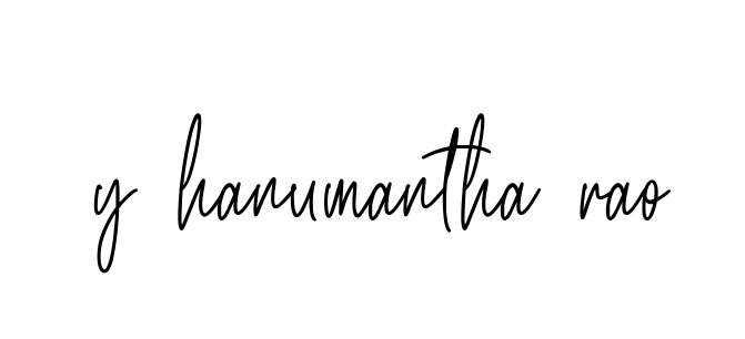 Y-hanumantha-rao signature