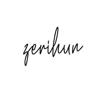 Zerihun signature