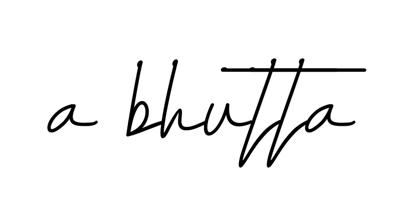 A-bhutta signature