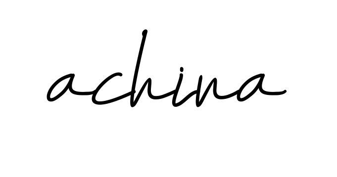Achira signature