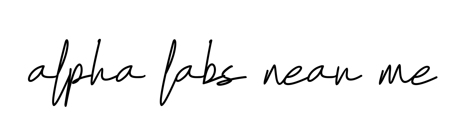 Alpha-labs-near-me signature