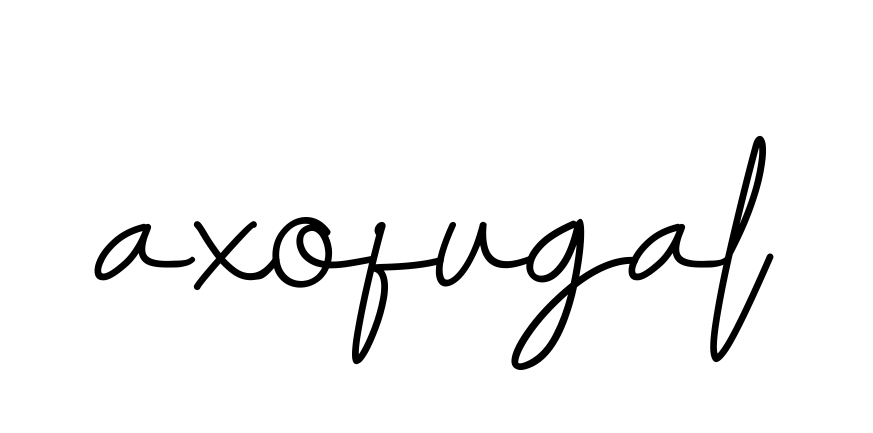 Axofugal signature