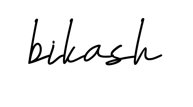Bikash signature