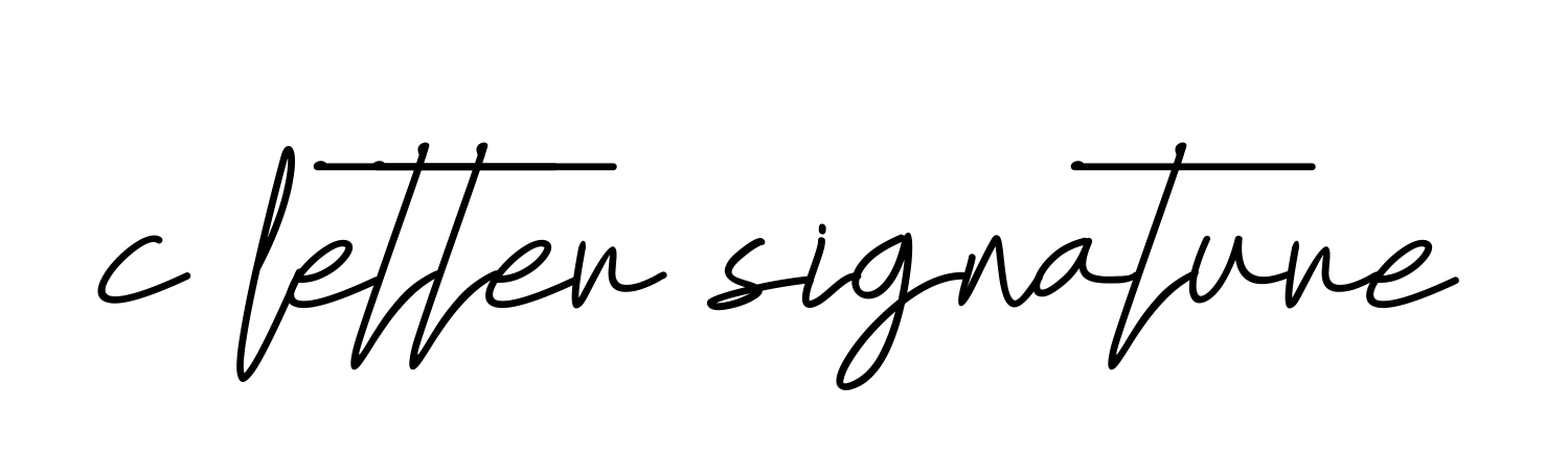 C-letter-signature signature