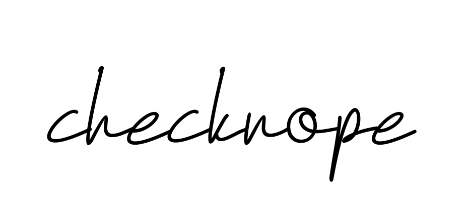 Checkrope signature