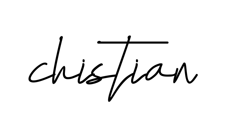 Chistian signature