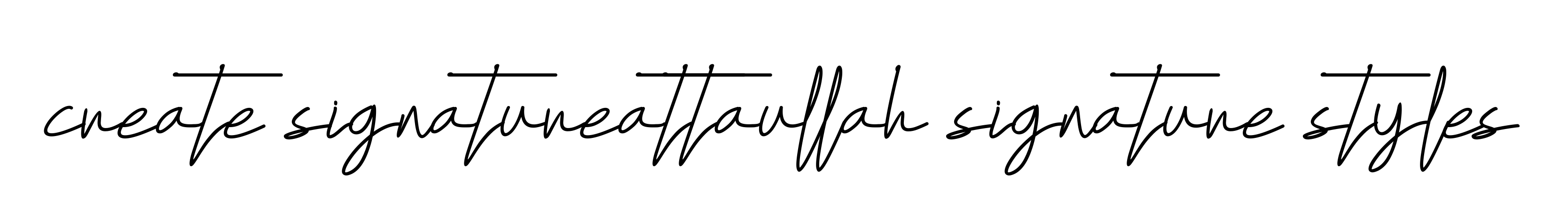 Create-signatureattaullah-signature-styles signature