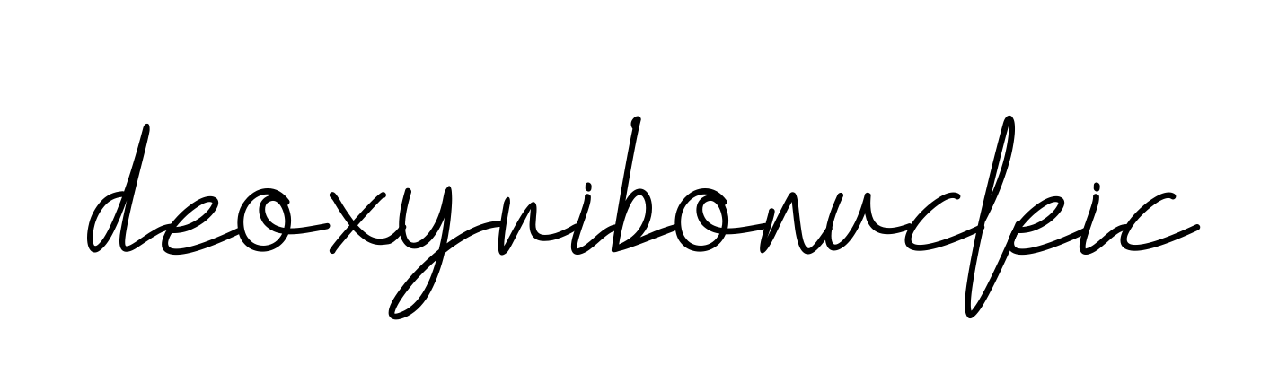 Deoxyribonucleic signature