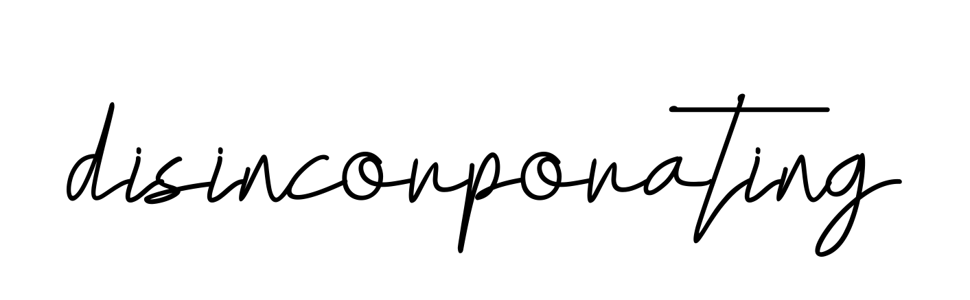 Disincorporating signature