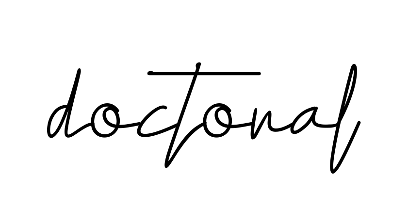 Doctoral signature