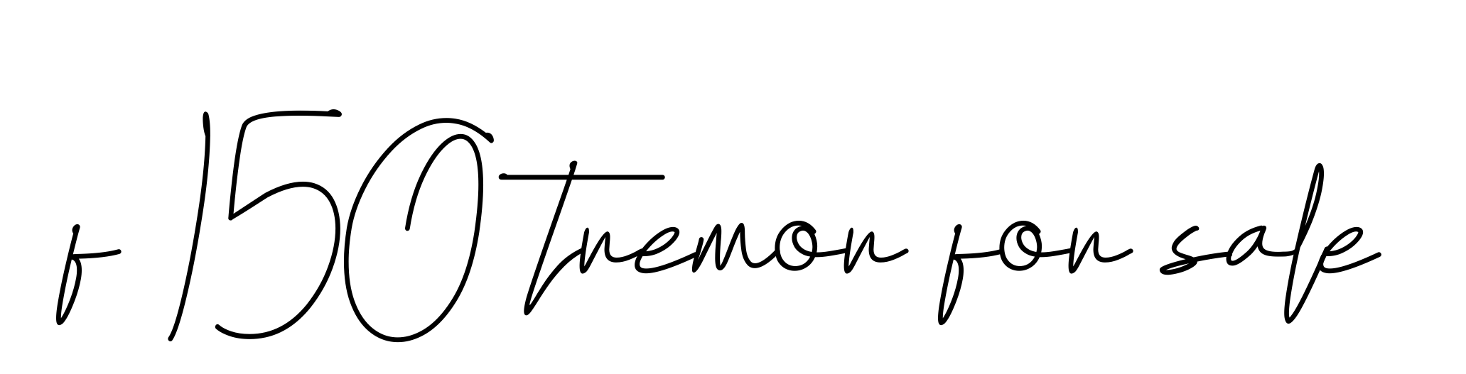 F-150-tremor-for-sale signature