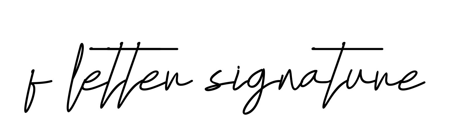 F-letter-signature signature