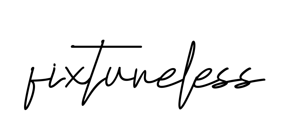 Fixtureless signature