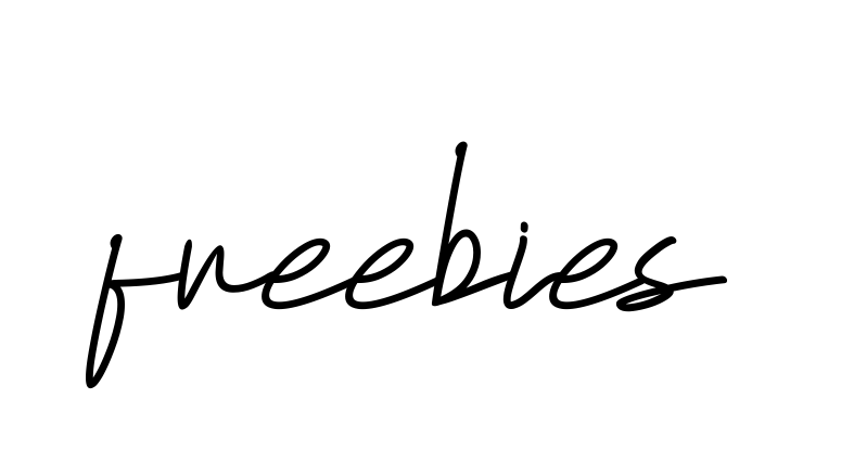 Freebies signature