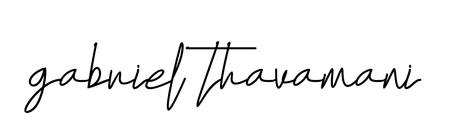 Gabriel-thavamani signature