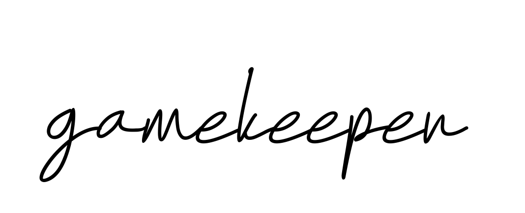 Gamekeeper signature