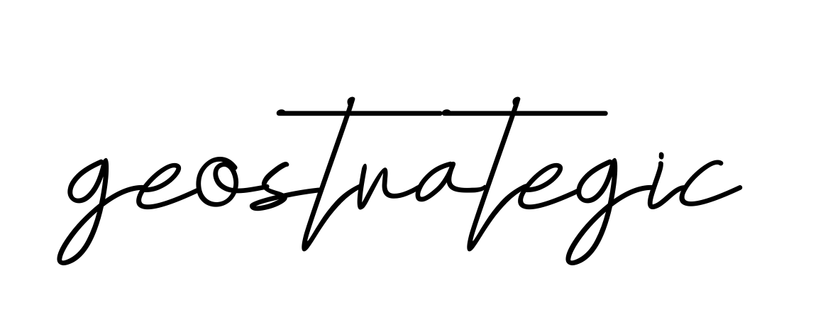 Geostrategic signature