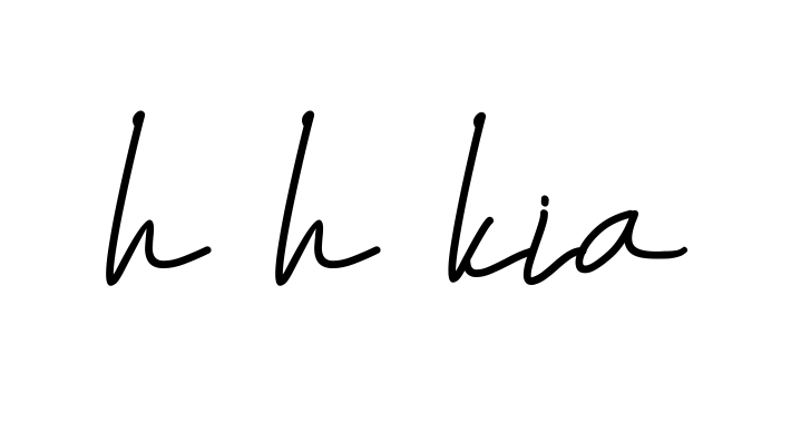 H-h-kia signature