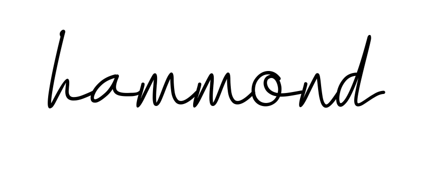 Hammond signature