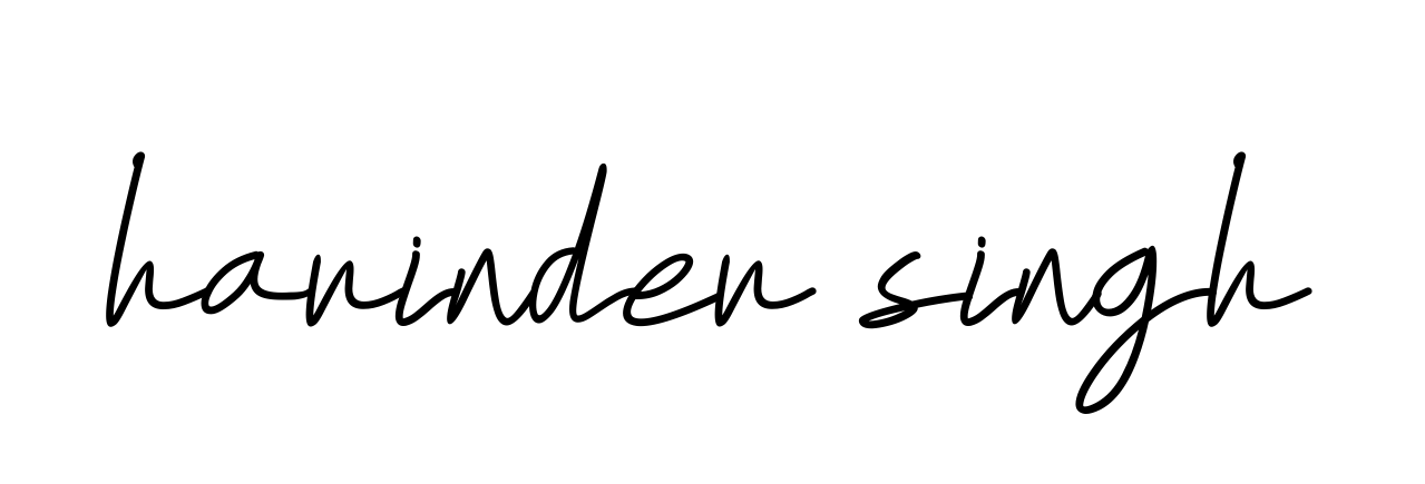 Harinder-singh signature