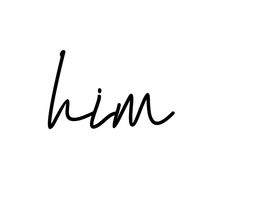 Him- signature